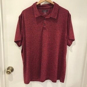 Alfani burgundy polo